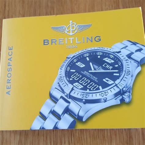 breitling earospace|Breitling aerospace user manual.